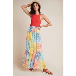 New Anthropologie Alina Maxi Skirt by VERB